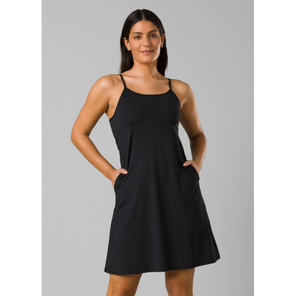 Prana Womens Granite Springs Dress Black
