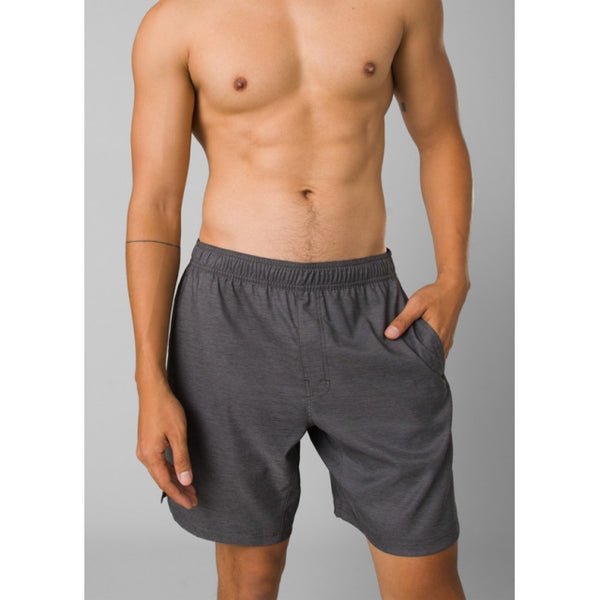Prana Mens Peak to Creek Short II Dark Iron Heather