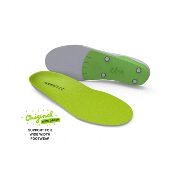 Superfeet All-purpose Wide-fit Support (Widegreen) Green