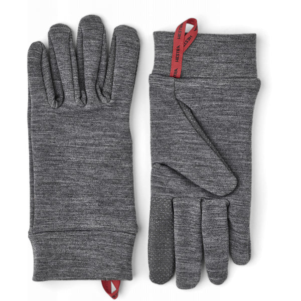 Hestra Touch Point Warmth - 5 Finger Grey