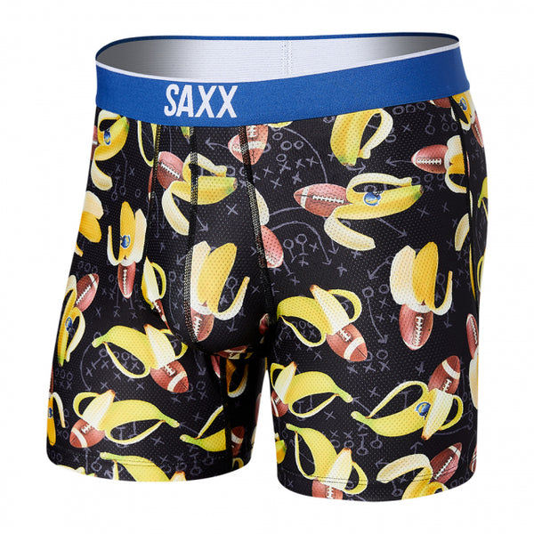 Saxx Volt Breathable Mesh Boxer Brief Take A Hike- Blue