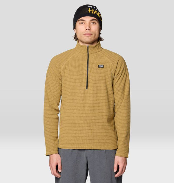 Mountain Hardwear Summit Grid Half Zip Green