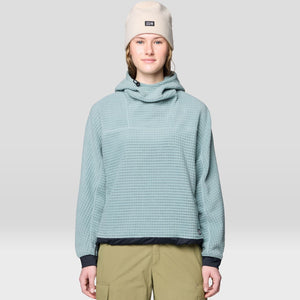 Mountain Hardwear Summit Grid Big Grid Hoody Blue