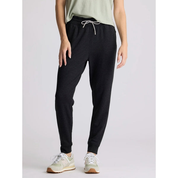 Free Fly Apparel Bamboo Lightweight Fleece Jogger Heather Black