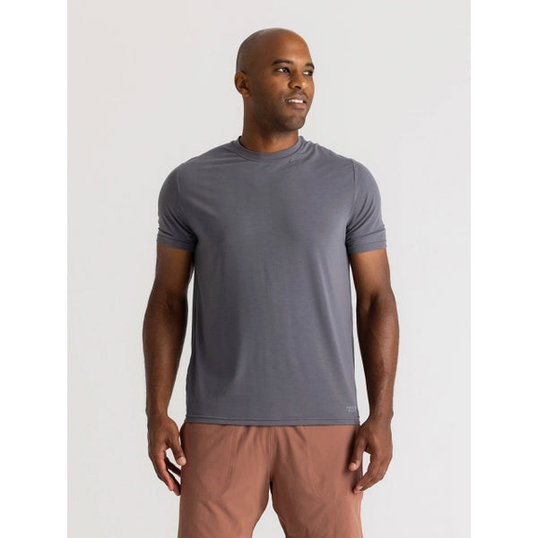 Free Fly Apparel Elevate Lightweight Tee Smoke