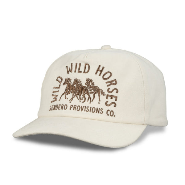Sendero Wild Wild Horses Hat Cream/Brown