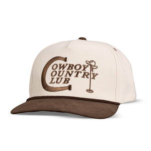 Sendero Cowboy Country Club Hat Cream/Brown