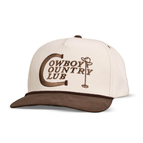 Sendero Cowboy Country Club Hat Cream/Brown