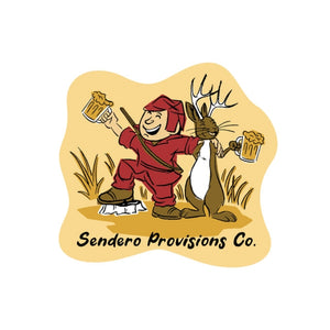 Sendero Jackawope Sticker Cream