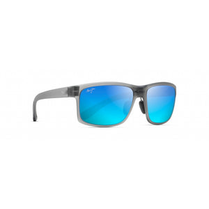 Maui Jim Pokowai Arch Translucent Matte Grey - Blue Hawaii