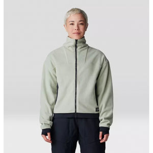 Mountain Hardwear Powder Maven Fleece Full Zip Jacket White Sage