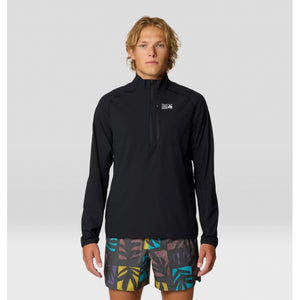 Mountain Hardwear Sunshield Half Zip BLACK