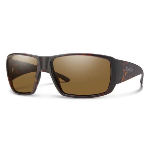 Smith Optics Guide's Choice Matte Tortoise  - ChromaPop Glass Polarized Brown