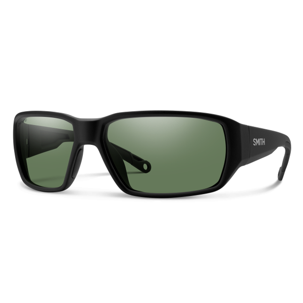 Smith Optics Hookset Matte Black - ChromaPop Polarized Gray Green