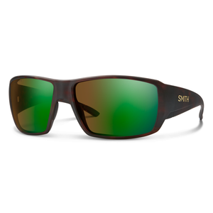 Smith Optics Guide's Choice Matte Tortoise - ChromaPop Glass Polarchromic Brown Green Mirror