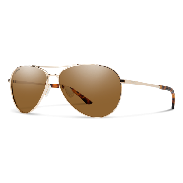 Smith Optics Langley 2 Gold - ChromaPop Polarized Brown