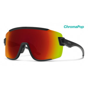 Smith Optics Wildcat Matte Black - ChromaPop Red Mirror