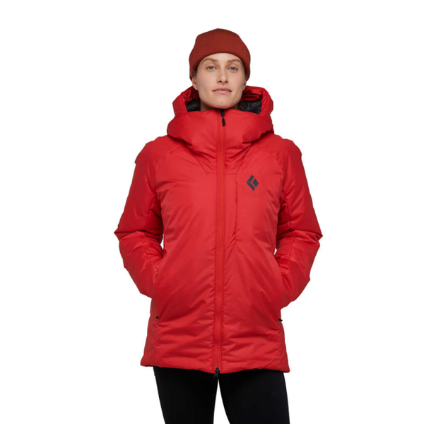 Black Diamond Belay Parka Coral Red