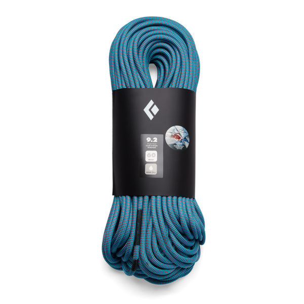 Black Diamond 9.2 Rope - 80 M - Dry Babsi Ed Blue-Red