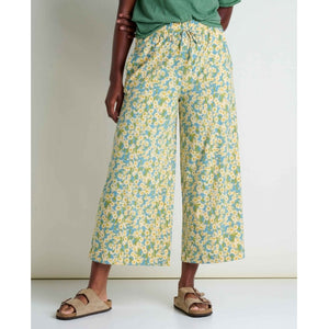 Toad&co Sunkissed Wide Leg Pant Glacier Daisy Field Print