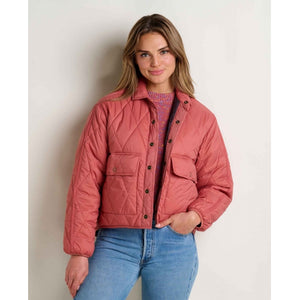 Toad&co Womens Nomader Reversible Jacket Dusty Cedar & Raisin