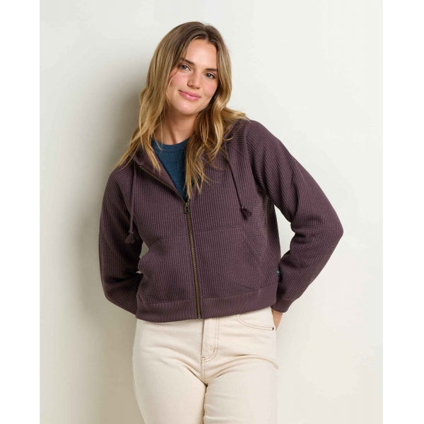 Toad&co Womens Bitterroot Ls Hoodie Raisin