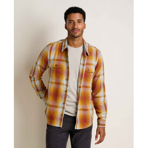 Toad&co Ranchero Ls Shirt Burnt Henna