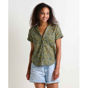 Toad&co Camp Cove Ss Shirt North Shore Block Print