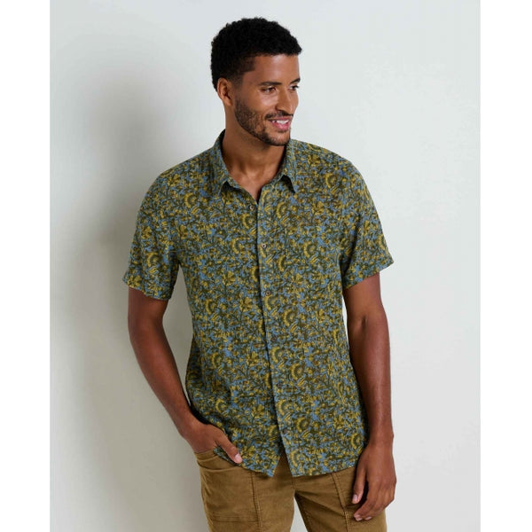 Toad&co Salton Ss Shirt North Shore Block Print