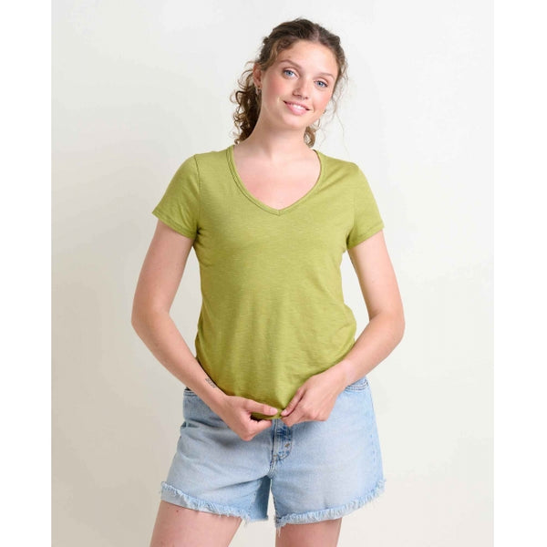 Toad&co Marley Ss V Tee Green Olive