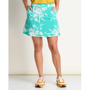 Toad&co Sunkissed Weekend Skort Salt Leaf Texture Print