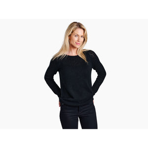 Kuhl Sonata Pointelle Sweater Black