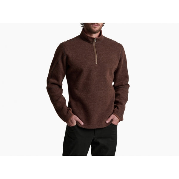 Kuhl Mens Thor 1/4 Zip rustic brick