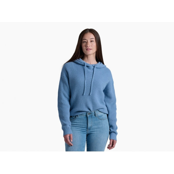 Kuhl Fireside Hoody Sweater Neptune