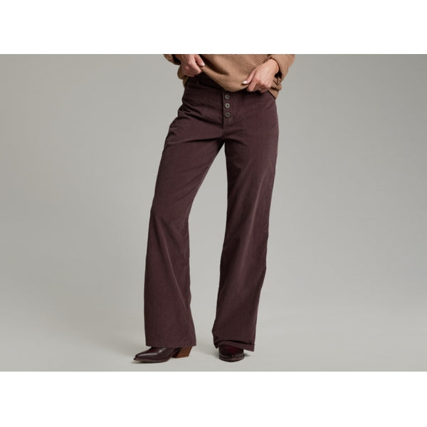 Kuhl Lydia Cord Wide Leg Coffee