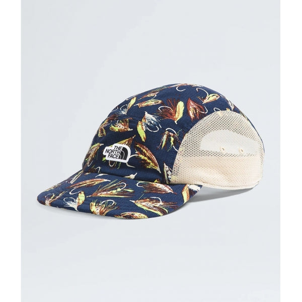 The North Face Class V Camp Hat Summit Navy Hand Tied Fly Print