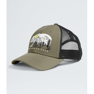 The North Face Embroidered Mudder Trucker New Taupe Green/Bear Graphic