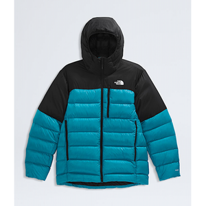 The North Face Mens Kalix Down Hoodie Dusk Blue/TNF Black