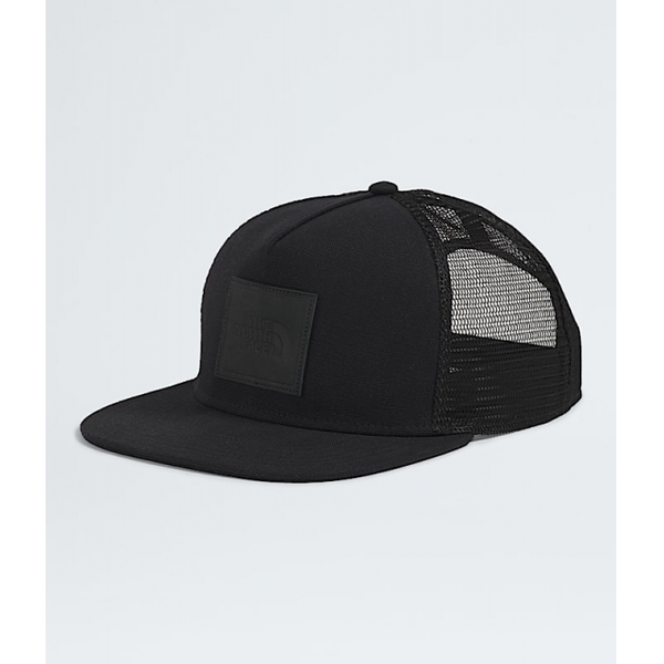 The North Face Half Dome Trucker TNF Black/Leather Patch
