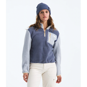 The North Face Womens Yumiori ¼ Zip Twilight Galaxy/Blue Flax/Mineral Salt