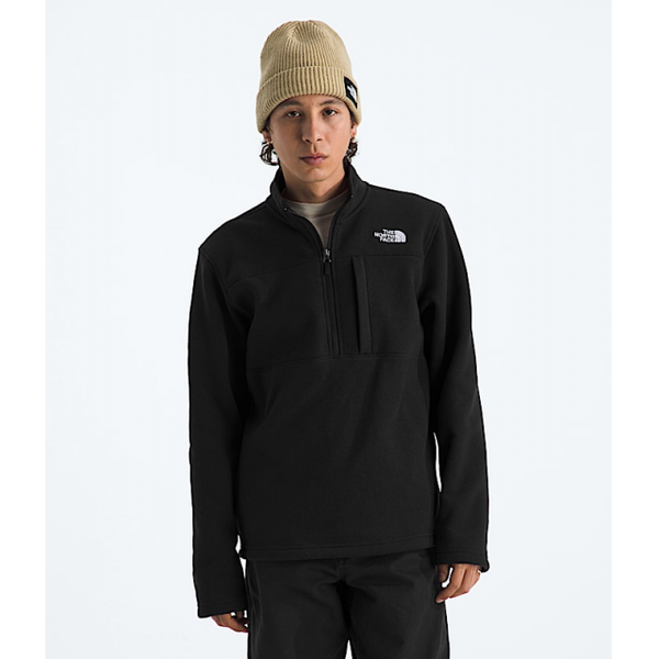 The North Face Mens Gordon Lyons ¼ Zip TNF Black Heather