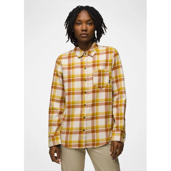 Prana Golden Canyon Flannel Sweet Cream