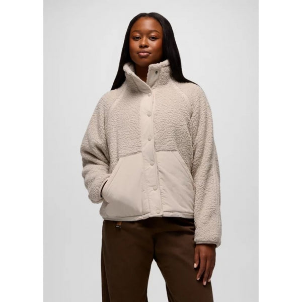 Prana Encinitas Fleece Jacket Almond