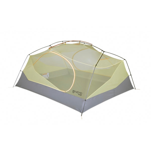 Nemo Aurora Backpacking Ten & Footprint 3P Mango/Fog