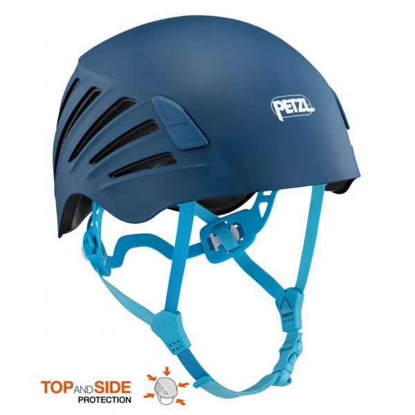 Petzl Helmet Borea Jungle Green Navy Blue