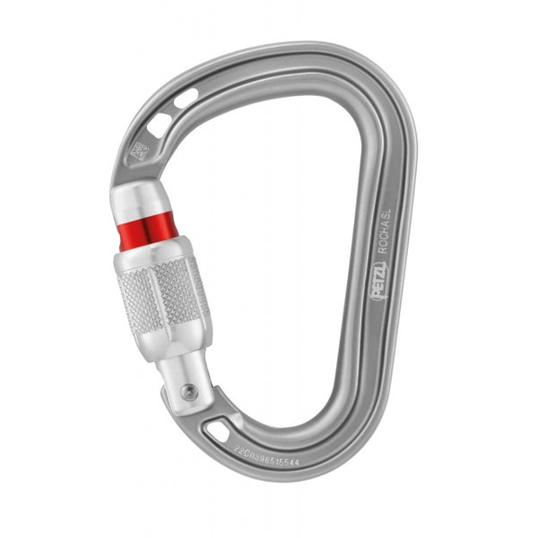 Petzl Carabiner Rochacrew-lock Gray Light Gray