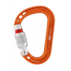 Petzl Carabiner Rochacrew-lock Gray Orange