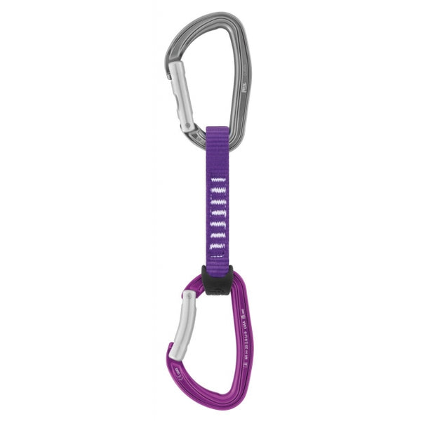 Petzl 6 Quickdraws Djinn Axess Turquoise 12cm Violet
