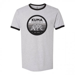 Kuma Outdoor Gear Backtrack T-shirt Heather Grey/Black