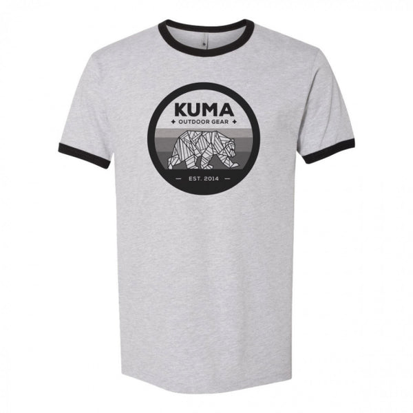 Kuma Outdoor Gear Backtrack T-shirt Heather Grey/Black